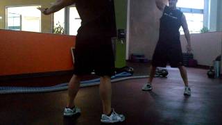 OFF-SEASON kettle bell snatch w/ Sean Whyte (Legatron6) at Boyko Athletic Development -