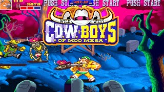 Wild West C.O.W. Boys of Moo Mesa - Classic Arcade Run 'n Gun Shooter (Konami 1992)