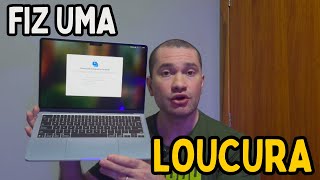 MacBook Air M4 por metade do preço no Brasil! (Unboxing real)