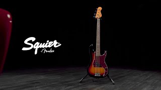 Video thumbnail for Squier Classic Vibe 60s Precision Bass LRL, 3-Tone Sunburst | Gear4music demo by Gear4music Guitars