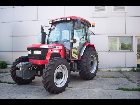 Трактор MAHINDRA 8000 4WD с кабиной видео обзор