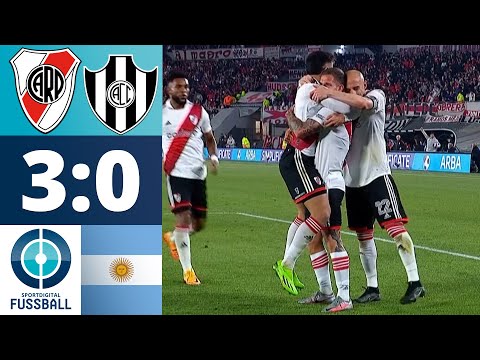 River pirscht sich gen Tabellenspitze - problemlos gegen Cordoba! | River Plate - Central Cordoba