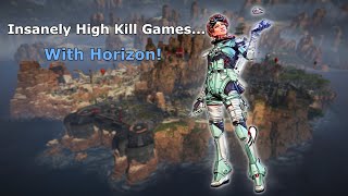 (17 kills) Insanely High Kill Games With Horizon on season 14!