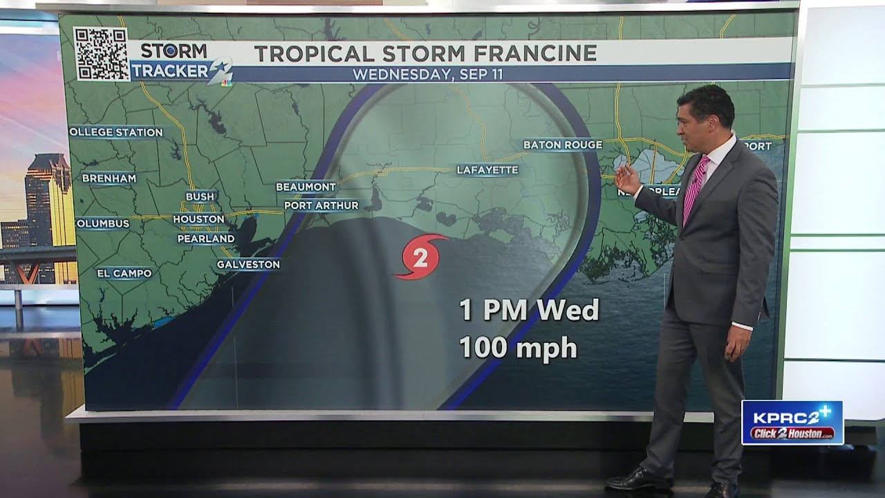 Tropical Storm Francine and impacts to SE Texas