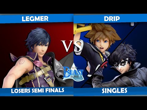 Top Blastzone 31 Losers Semi Final - legmer (Chrom) Vs. drip (Joker, Sora)