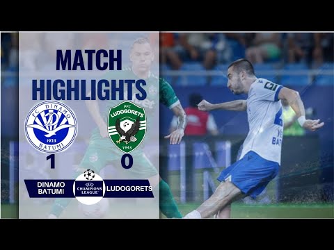 Dinamo Batumi 1-0 Ludogorets | CHAMPIONS LEAGUE 2024/25