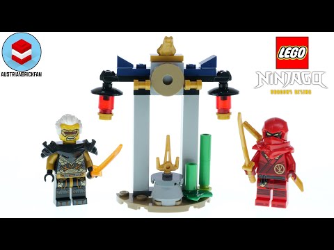 Vidéo LEGO Ninjago 30650 : Kai et Rapton : la bataille du temple (Polybag)