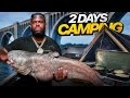 2 Days Camping and Fishing For Monster Catfish - Every Bite Turned Into A Giant!!!