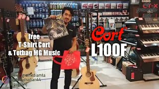 Video thumbnail for REVIEW GITAR SPECIAL (telornye 2) || CORT L100F FREE TSHIRT & TOTBAG by Review Gokiill