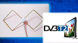Antena DVB-T2 - Wie man macht! Antenne DVB-T2 für digitales Fernsehen / Antenne T2
