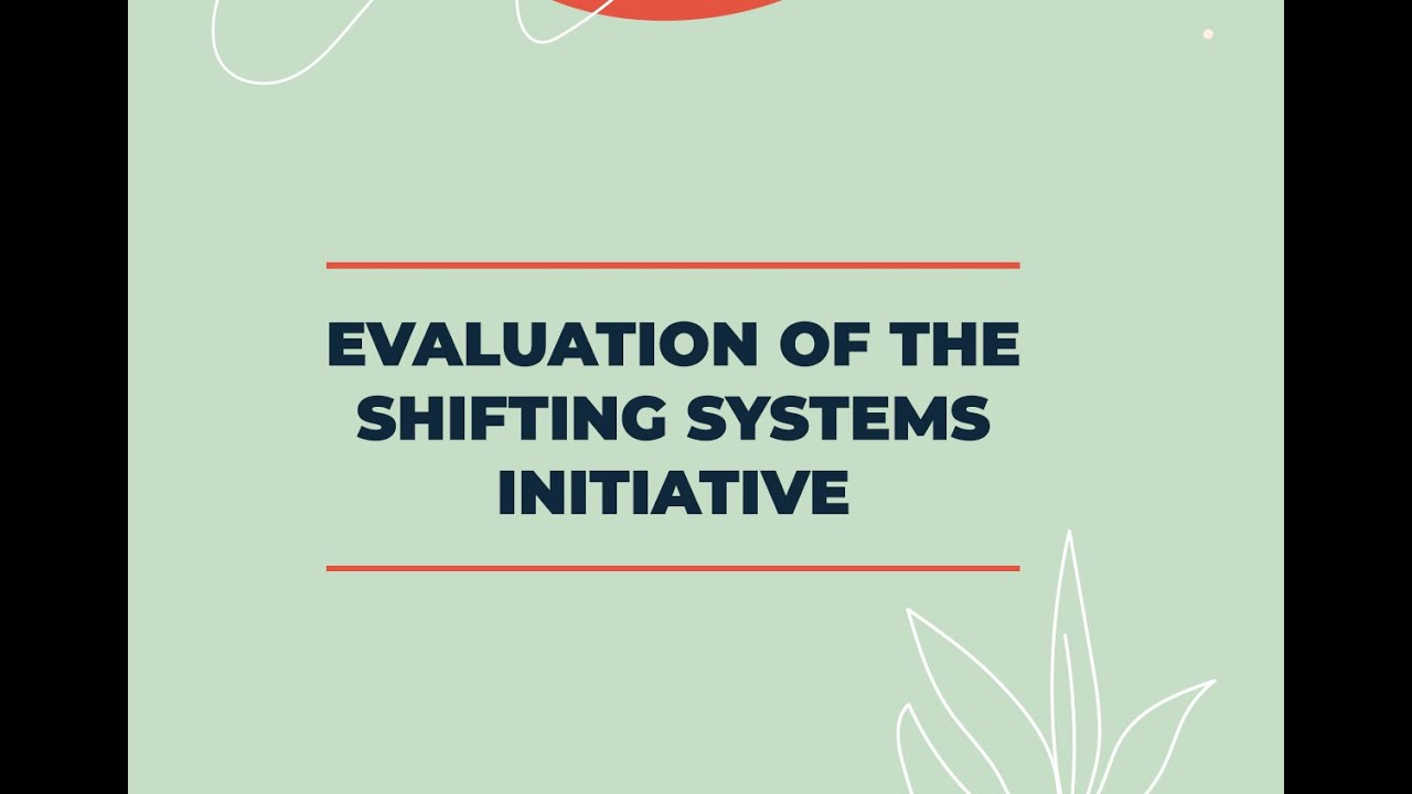 June 21, 2023 Webinar: Evaluating Success in Systems Change