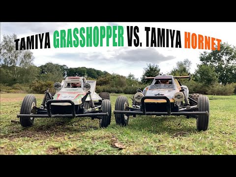 Tamiya Grasshopper Vs. Tamiya Hornet - RWD Buggy RC Rally 01  - ‘The legends clash!‘