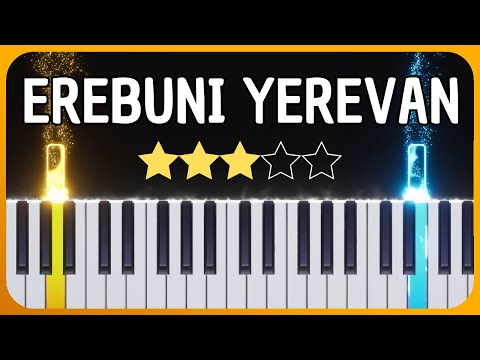 Emmy and Essaï - Erebuni Yerevan - Easy Piano Tutorial + Sheet Music