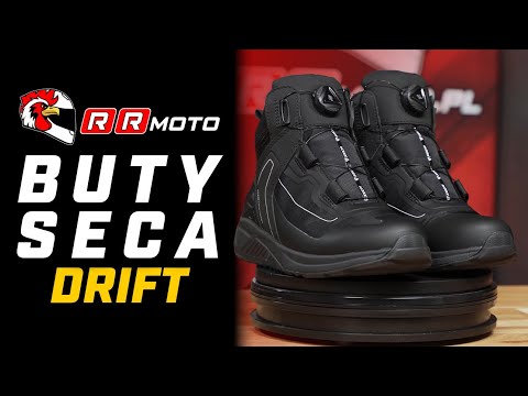 SECA DRIFT _ buty motocyklowe z szybkim zapięciem FitGo