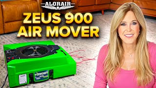 AlorAir ZEUS 900 Air Mover | How to Dry a Room Fast | Heavy Duty Air Mover Fan for Home Use