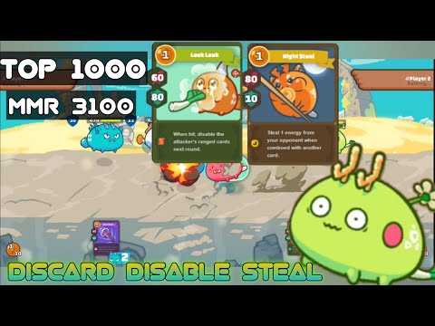 Axie Infinity | Plant Bug Bug Gameplay  MMR 3000 | TOP 1000