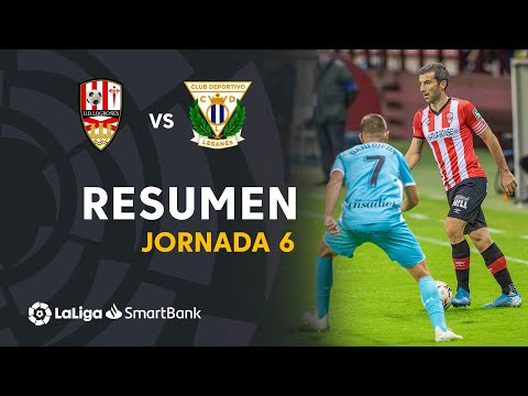 Resumen de UD Logroñés vs CD Leganés (0-1)