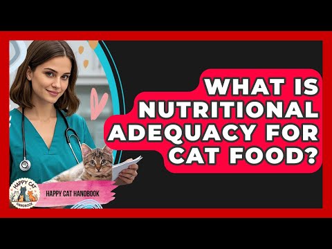 What Is Nutritional Adequacy For Cat Food? - Happy Cat Handbook