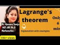 Lagrange theorem Group theory|| Lagrange theorem Abstract algebra