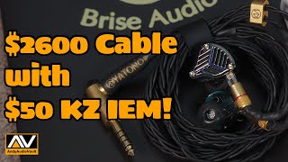 Video thumbnail for KZ PRX IEM with Brise Audio High End Yatono Ultimate Cable! by AndyAudioVault