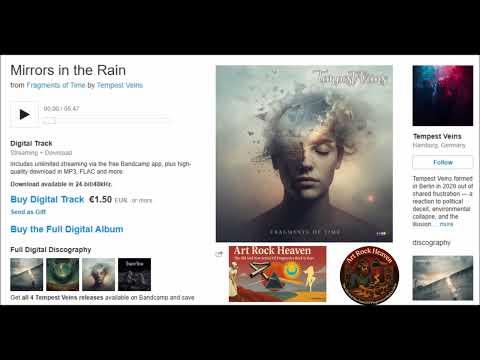 Tempest Veins(Germany)-Fragments of Time(2025)-Mirrors In The Rain, (Progressive rock)