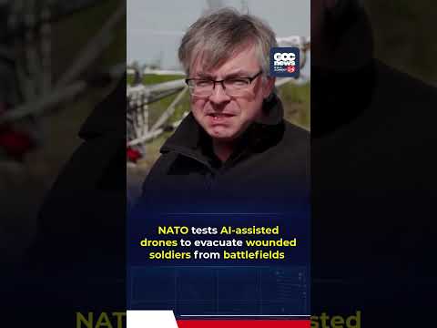 NATO Tests AI Drone For Battlefield Medical Evacuations In Poland