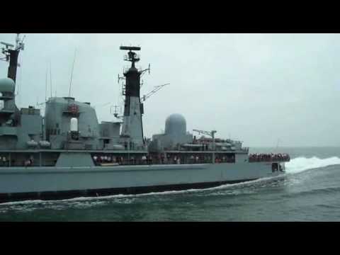 HMS Gloucester Overtaking HMS Richmond