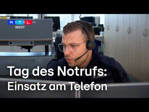 Tag des Notrufs: Wie die Leitstelle der Feuerwehr Bochum Leben rettet | RTL WEST