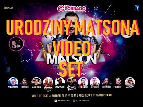 P*O*L*S*K*I 🔥RO****DOL MATSON URODZINY DJ ENDRIU 🔥 LIVE VIDEO CORRADO SUCHOWOLA 🔥