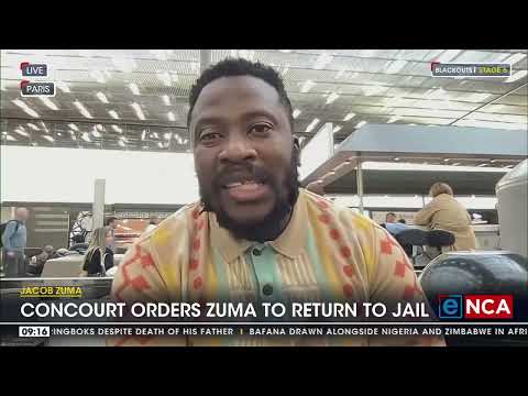 Discussion ConCourt orders Zuma to return to jail 1 2