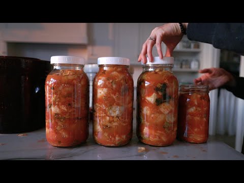 How to Make Kimchi (without seafood)