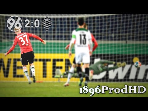 DFB Pokal Achtelfinale 2021/22 | Hannover 96 - Borussia M'gladbach | 2:0 | Sebastian Kerk | ᴴᴰ