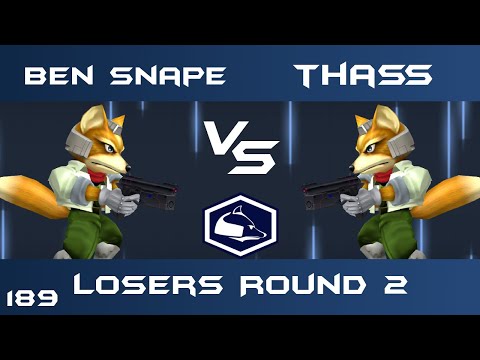 S@PS 189 Melee Singles: Ben Snape vs Thass Losers Round 2