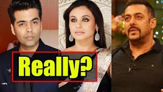 When Karan Johar Had To Beg Salman Khan And Rani Mukerji