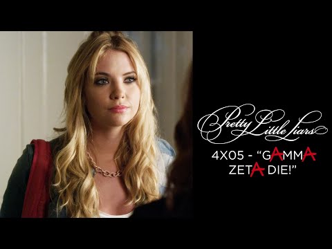 Pretty Little Liars - Hanna Leaves The House With The Gun - "Gamma Zeta Die!" (4x05)