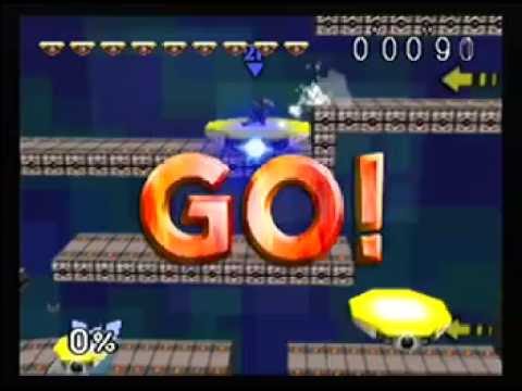 SSB64: Capitan Falcon Board the Platforms (Without jump) (Difficulty: Hard)