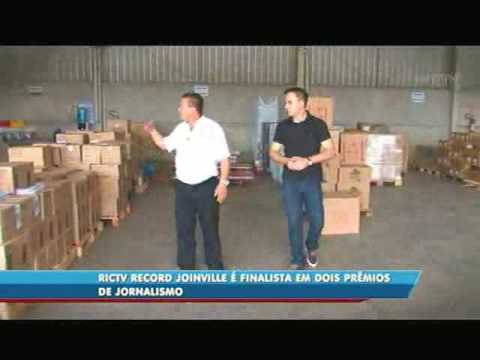 RICTV Record Joinville é finalista em dois prêmios de jornalismo