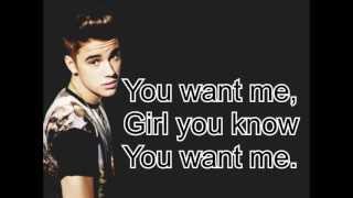 Justin Bieber- You Want Me (Lyrics)