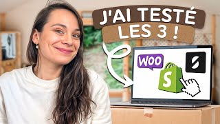 Ouvrir ta boutique en ligne : quelle plateforme choisir ? 👉(Shopify, Woo commerc