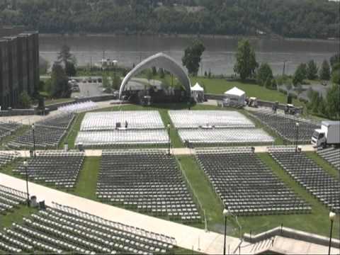 Euphoria Saddle Span Tent Installation Marist College