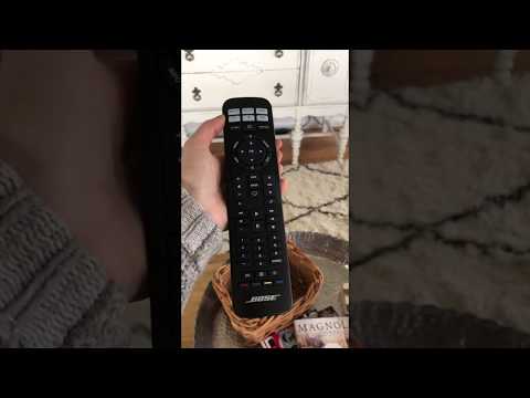 Operating the Bose Sound Bar