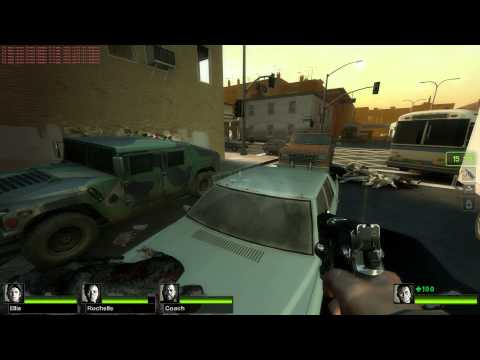 Left 4 Dead 2 jumping screen physics props issue (fixed)