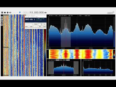 [FM-DX] HRT-HR 1 (Croatia) via Sporadic E in France over 10km local • 02/06/2024