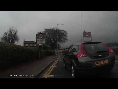 Volvo ND07 SXS Close Pass with Cyclist