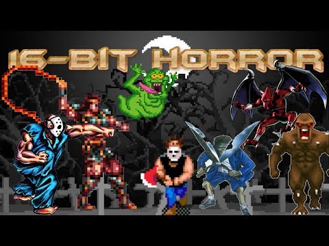 16-BIT HORROR GAMES| Genesis, SNES, Turbo grafx 16