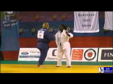 Judo 2013 European Open Prague: Emilie Andeol (FRA) - Jasmin Kuelbs (GER) [+78kg] semi-final