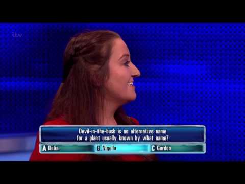 Larissa Gets Her Devil-In-The-Bush Question Right - The Chase - The Chase
