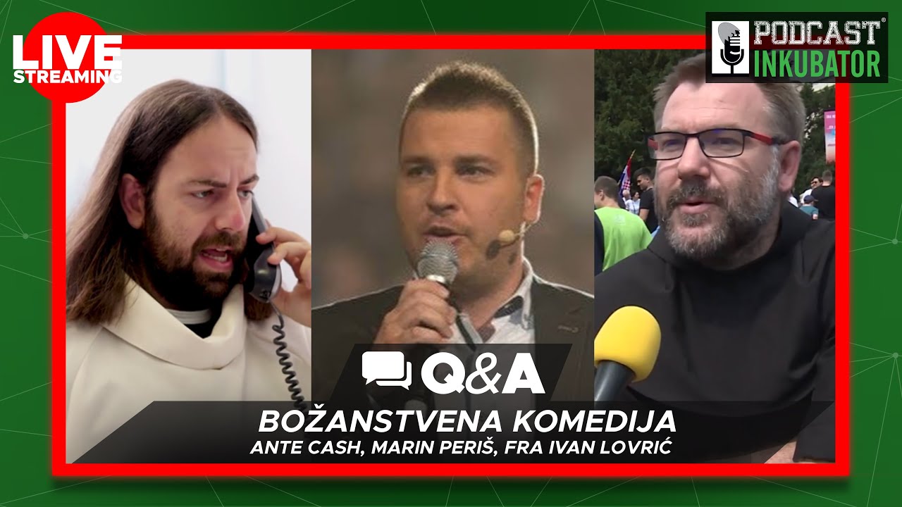 Podcast Inkubator #822 Q&A 590 - Ante Cash i Božanstvena komedija