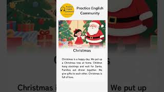 English Listening Practice – Christmas | Short English Story with Subtitles