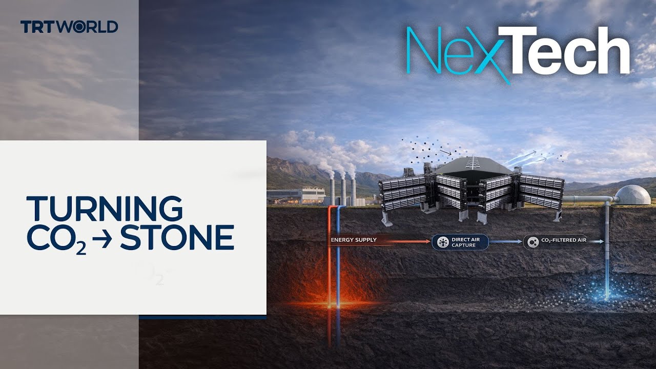 This country is turning CO₂ into stone | NexTech